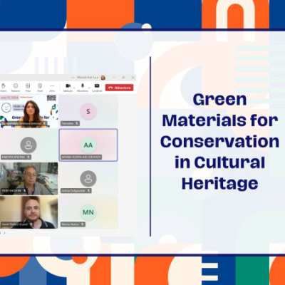 “Green Materials for Conservation in Cultural Heritage” event was a success