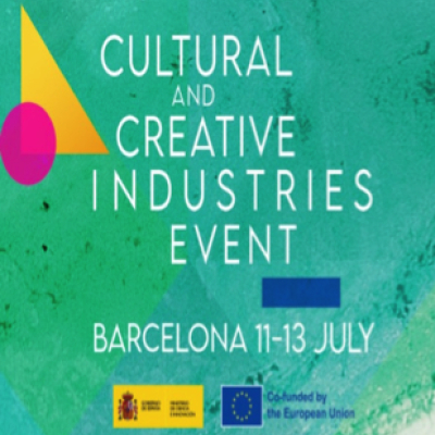 Greenart project at the “Cultural and creative industries” event  - Barcelona, July 11th-13th, 2023